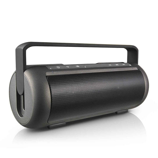 iRola Wireless Speaker Powerful Dual Subwoofer Stereo Bass Noise Cancelling w/Mic Aux-in for Camping Party