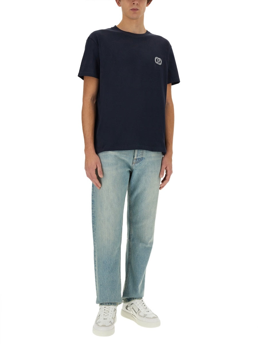 Valentino Men Denim Pants