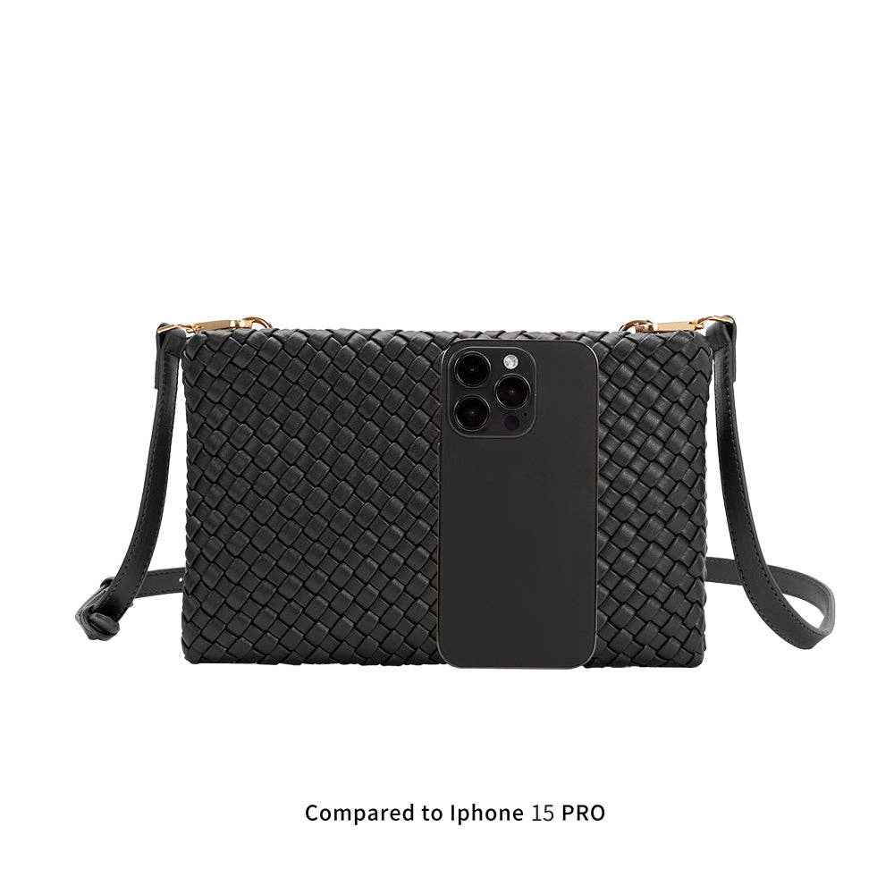 Daisy Black Crossbody Bag
