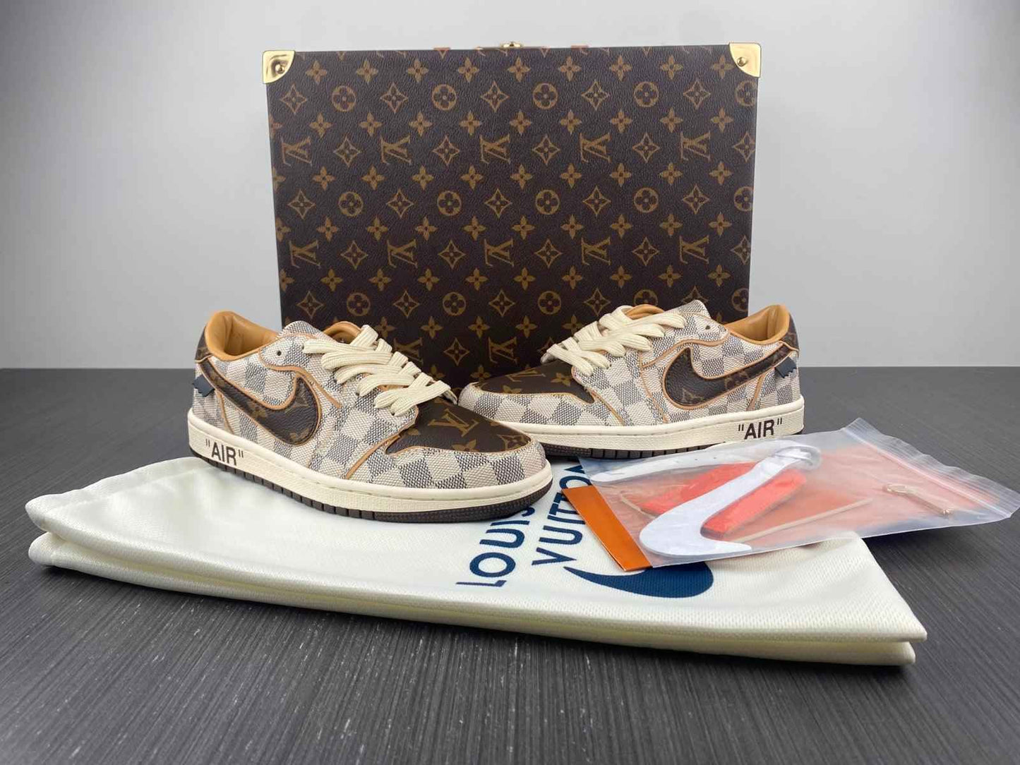 Custom Air Force 1 Monogram Low Surgeon Los Angeles