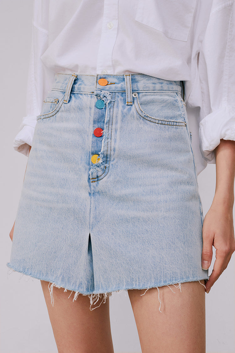Rainbow Pleat Skort HJ119 [FINAL SALE] - JUSTLUXURY