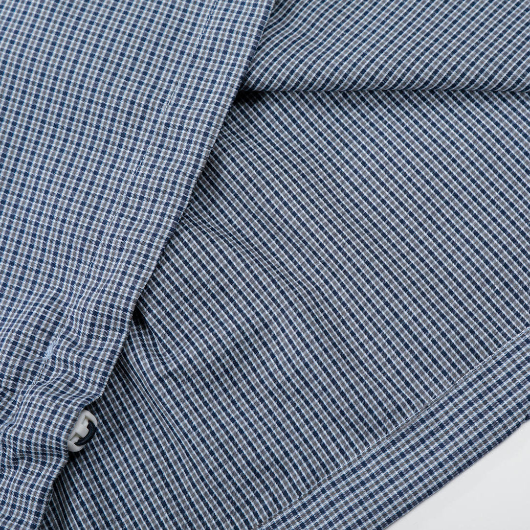 Slate Grid Short Sleeve Shirt