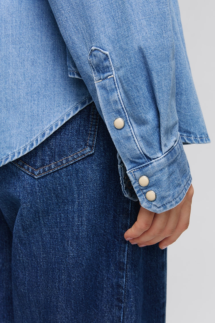 The Freeway Classic Western Shirt HJ908 - JUSTLUXURY