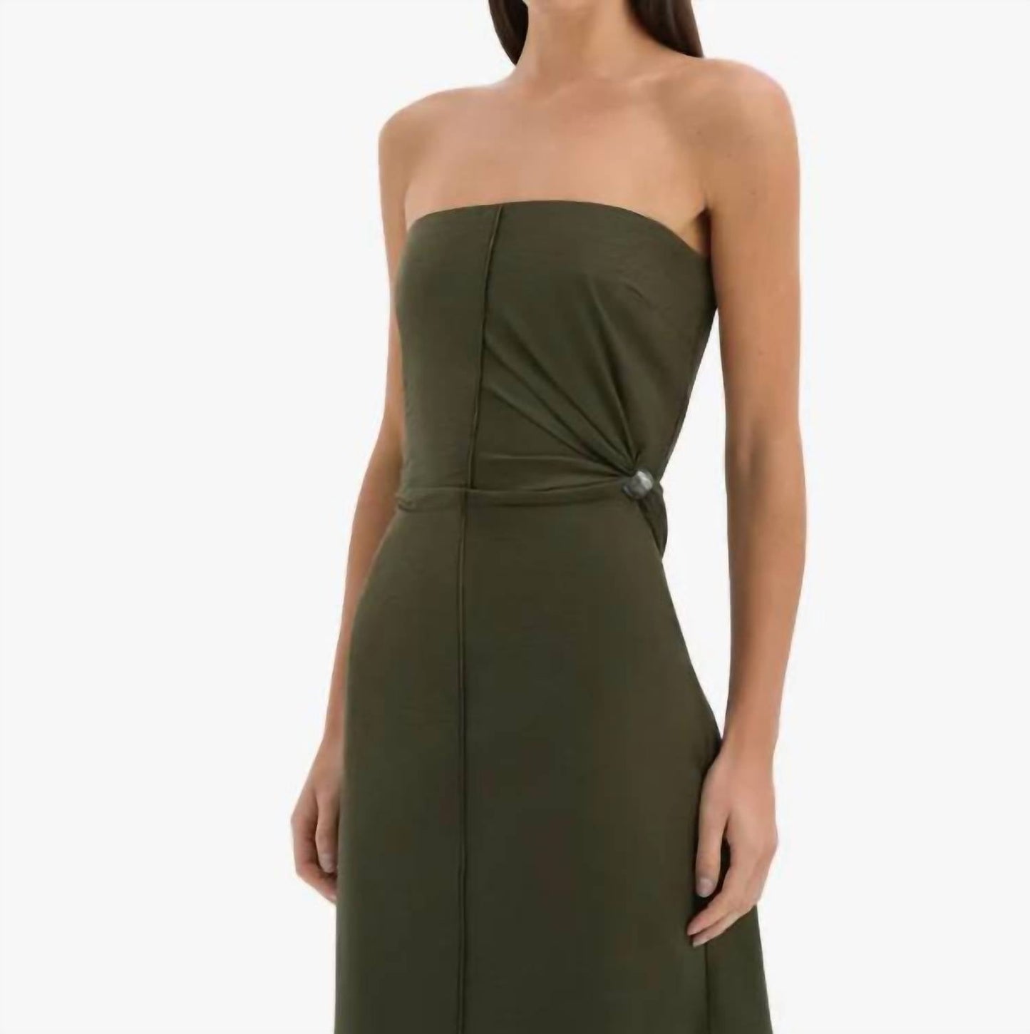 Sorel Strapless Midi Dress