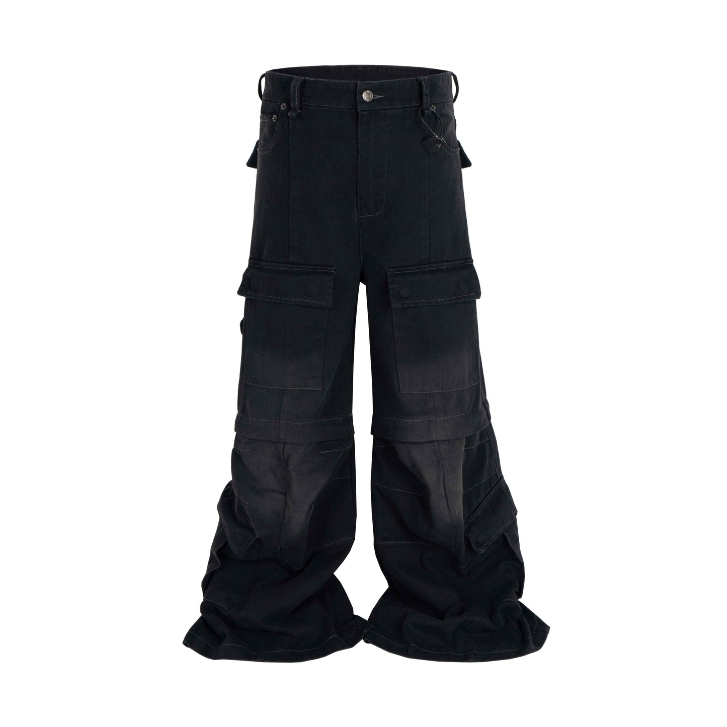 NOIR CONVERT CARGO DENIM