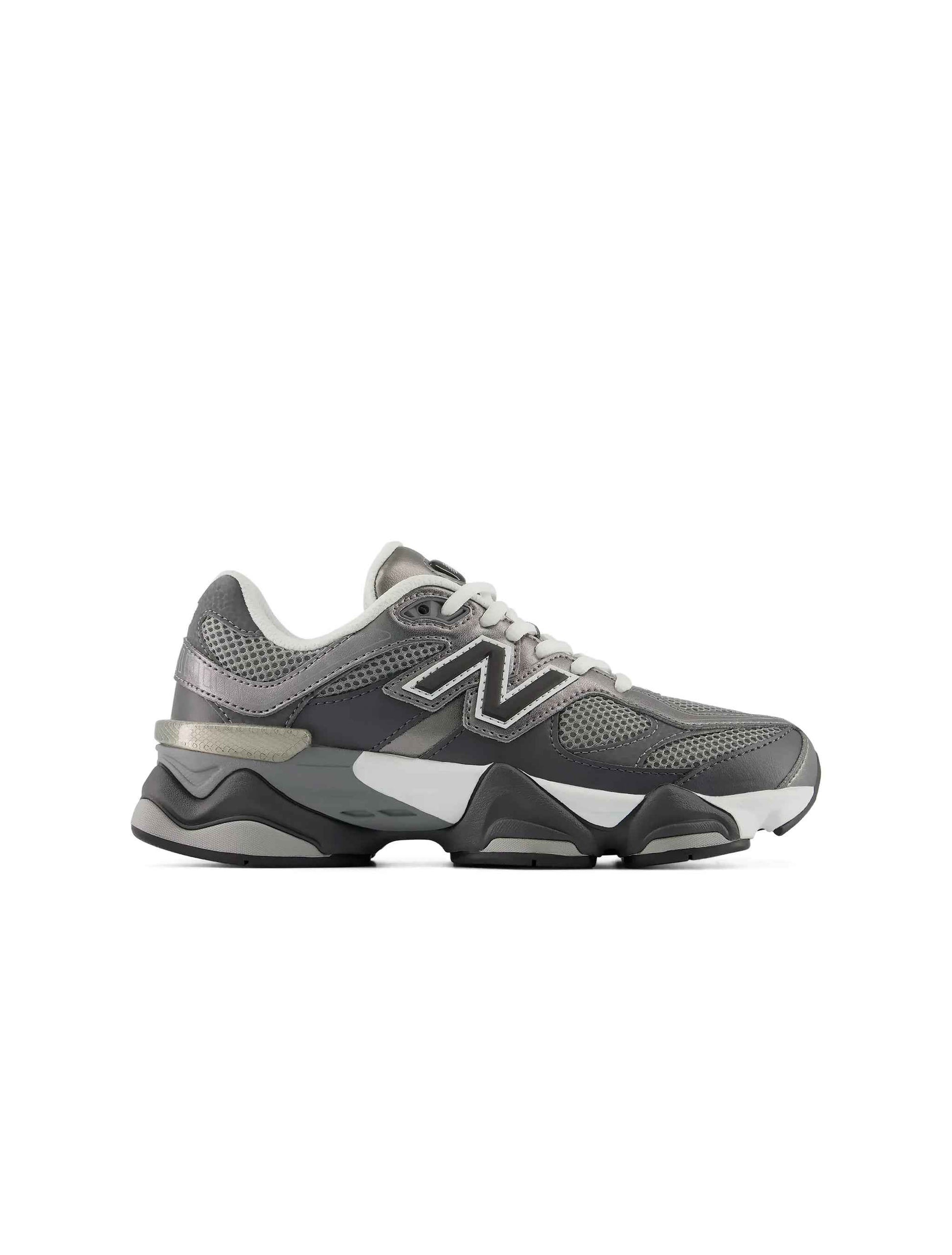 New Balance Big Kids 9060 Lace  - Grey/Black