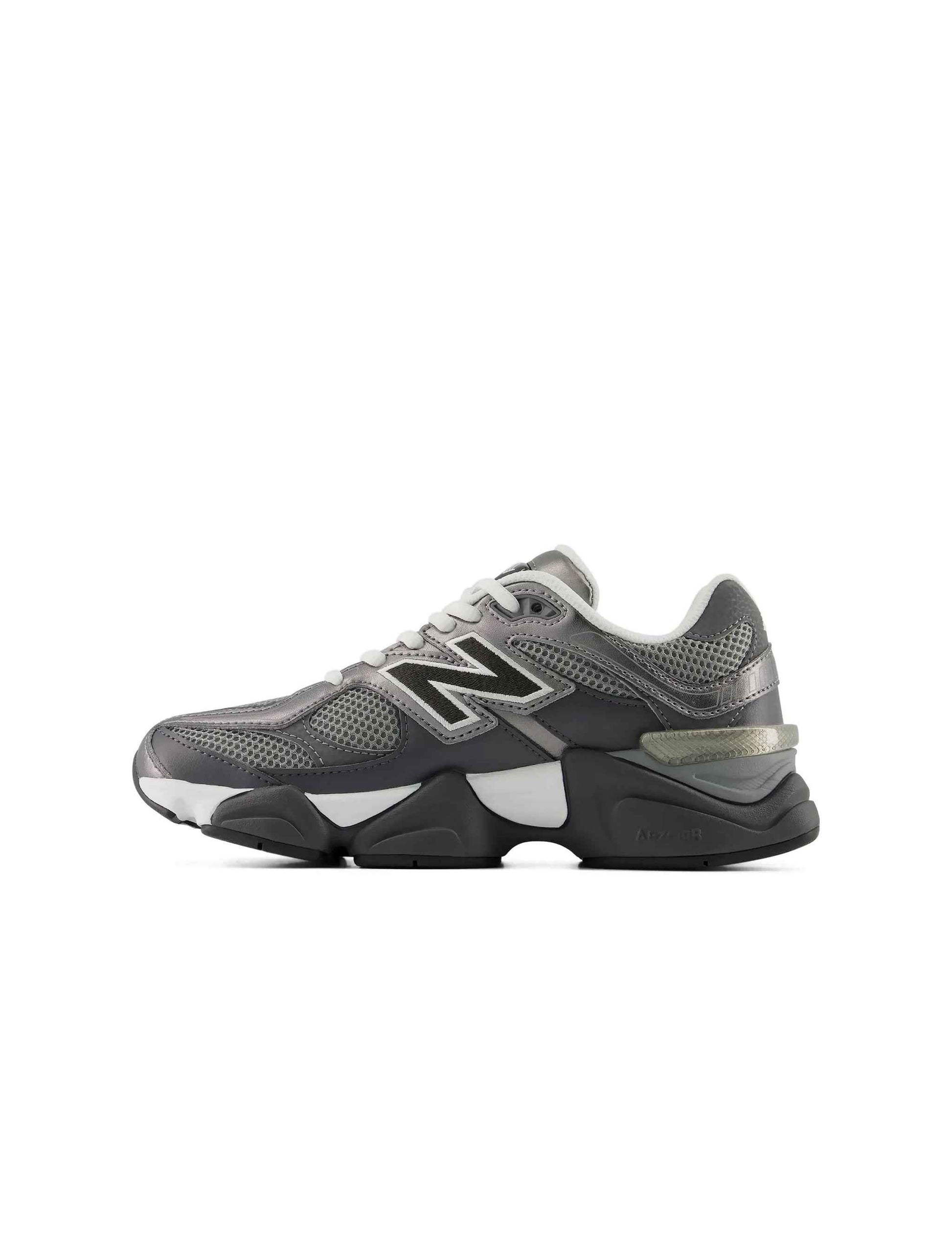 New Balance Big Kids 9060 Lace  - Grey/Black