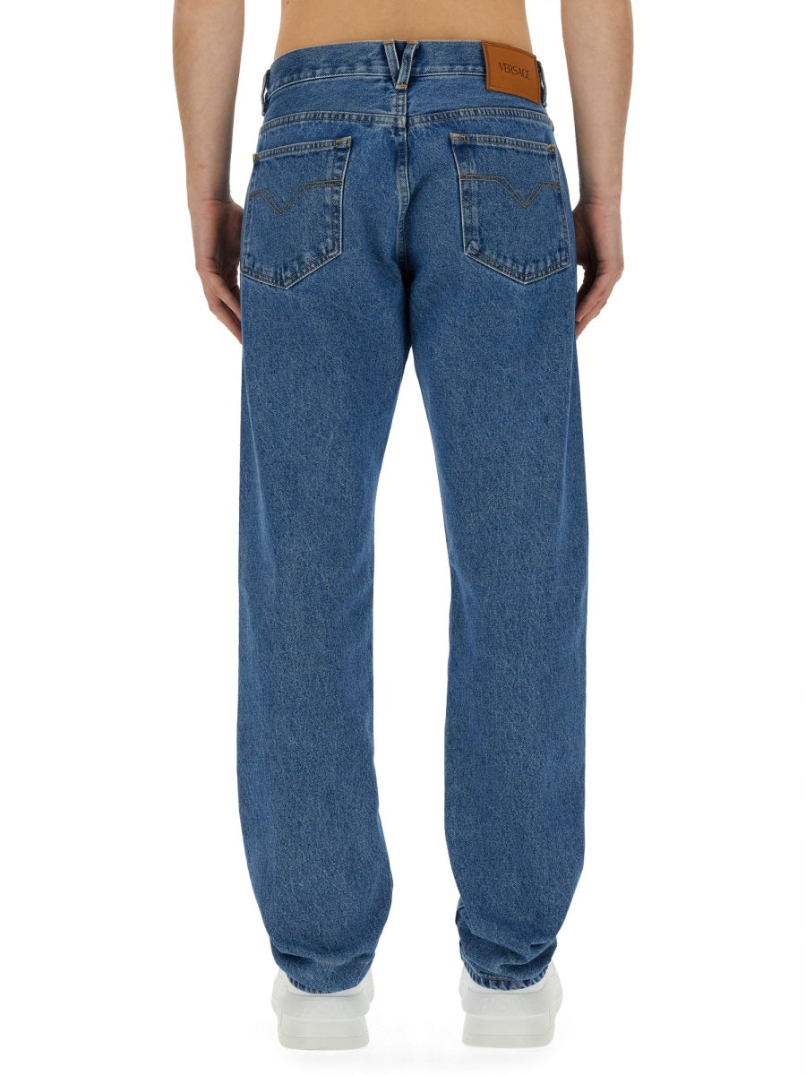 Versace Men Regular Fit Jeans