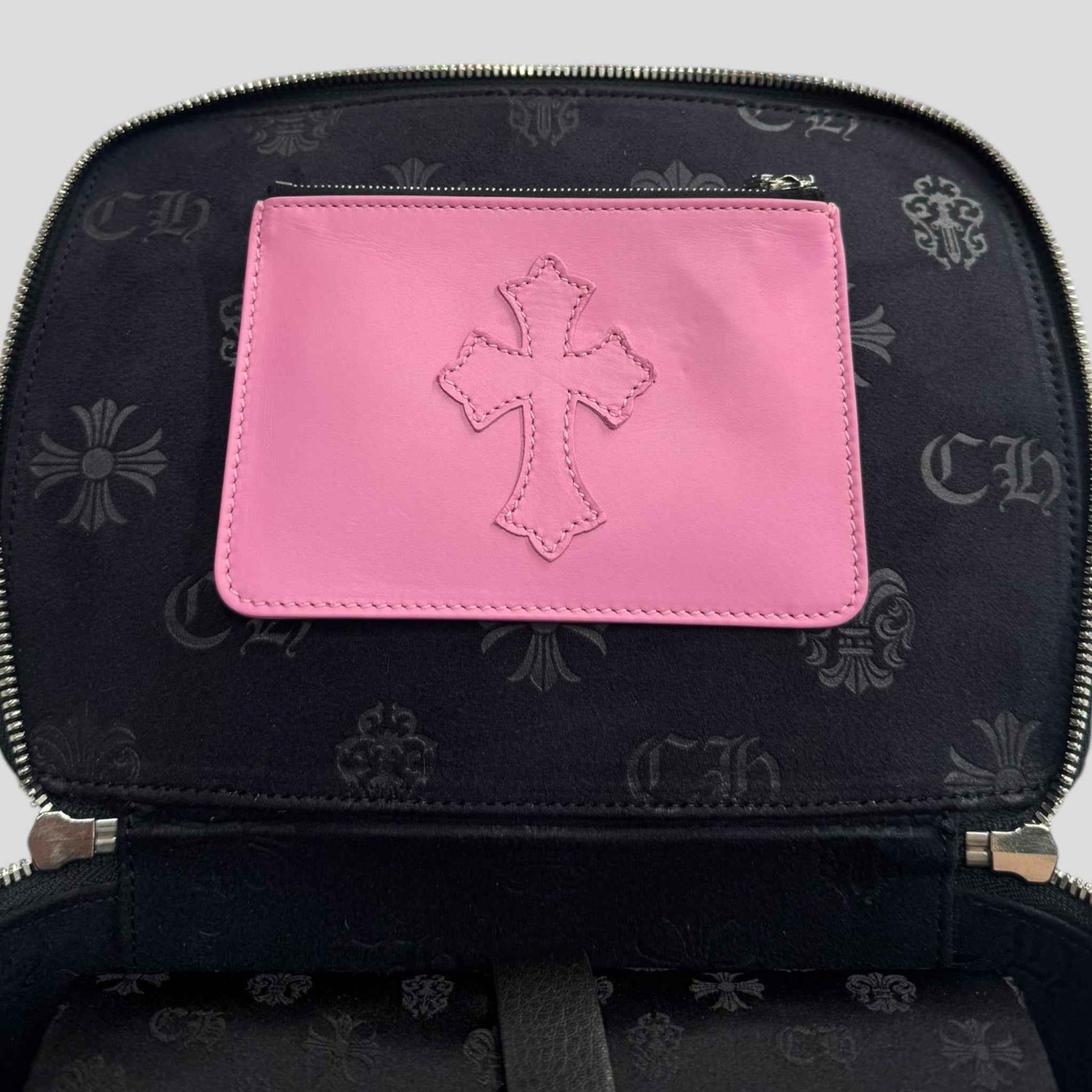 Chrome Hearts Jewelry Case in Leopard / Pink