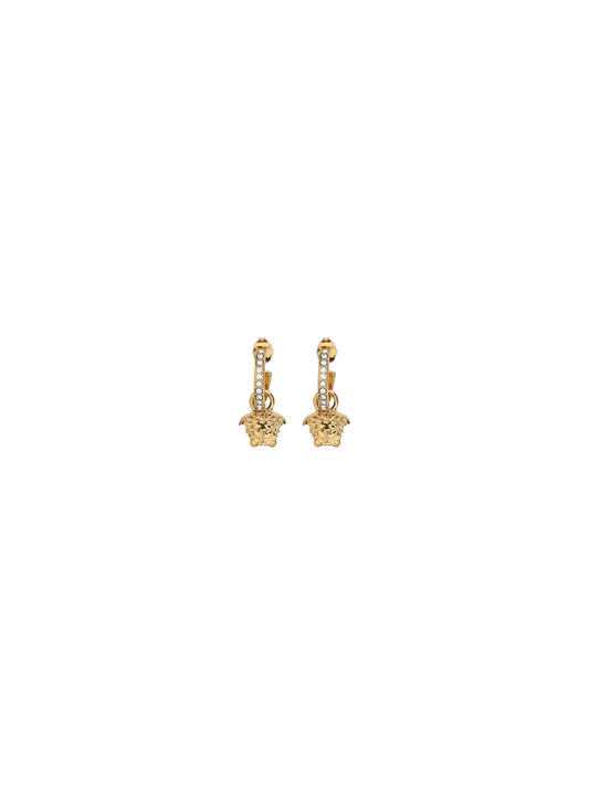 Versace Women Medusa Head Drop Earrings