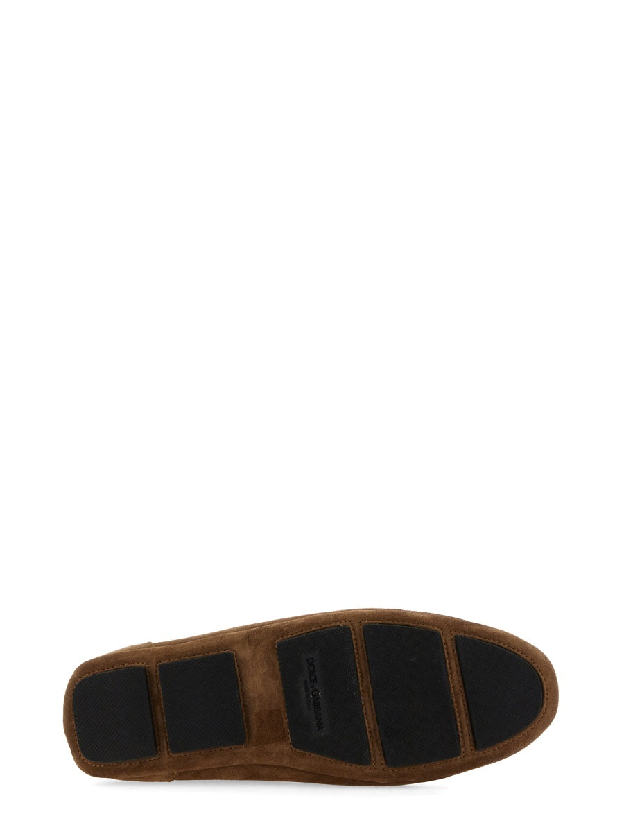 Dolce & Gabbana Men Leather Drivers