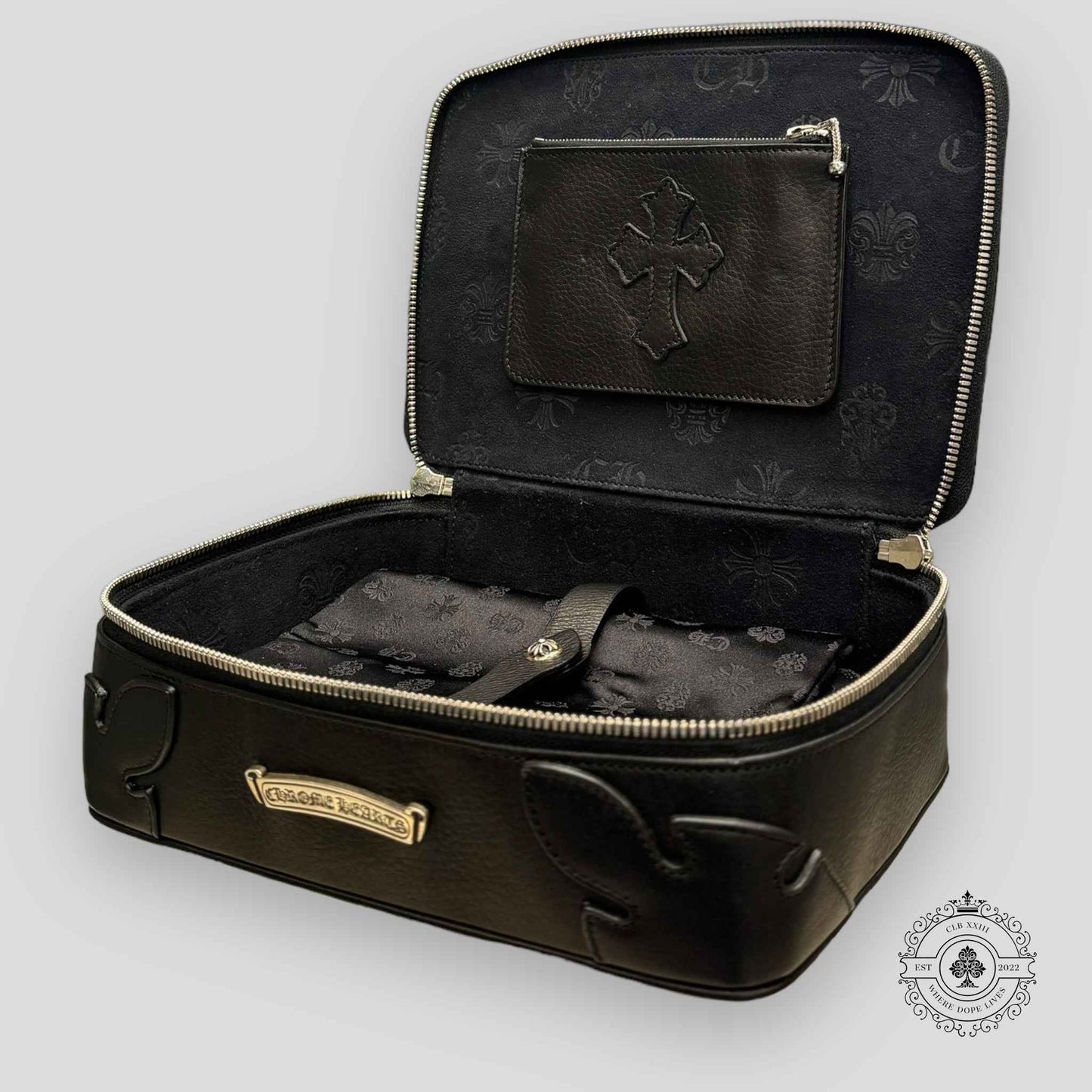 Chrome Hearts Leather Jewelry Case