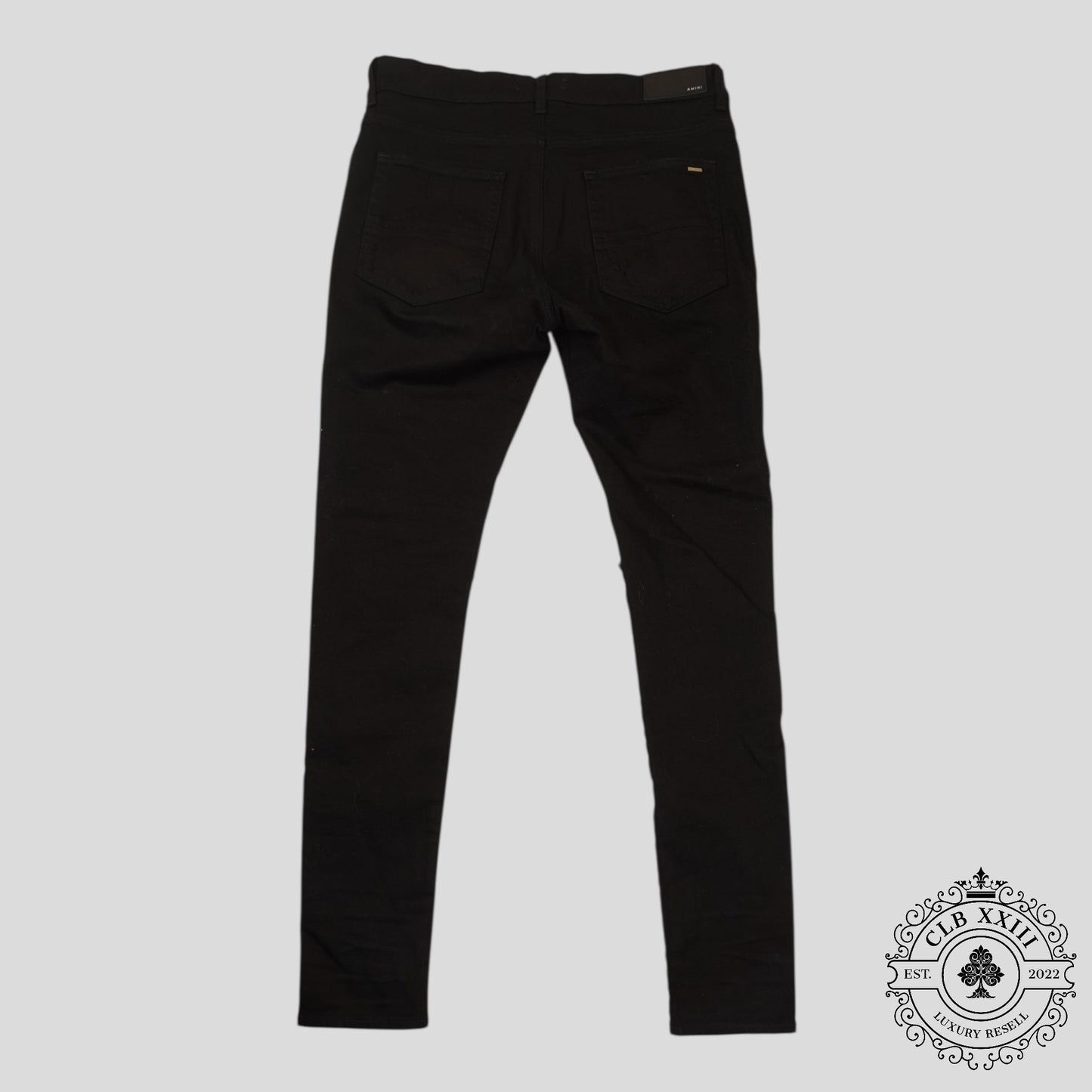 Amiri Aloha Patch Jeans in Black