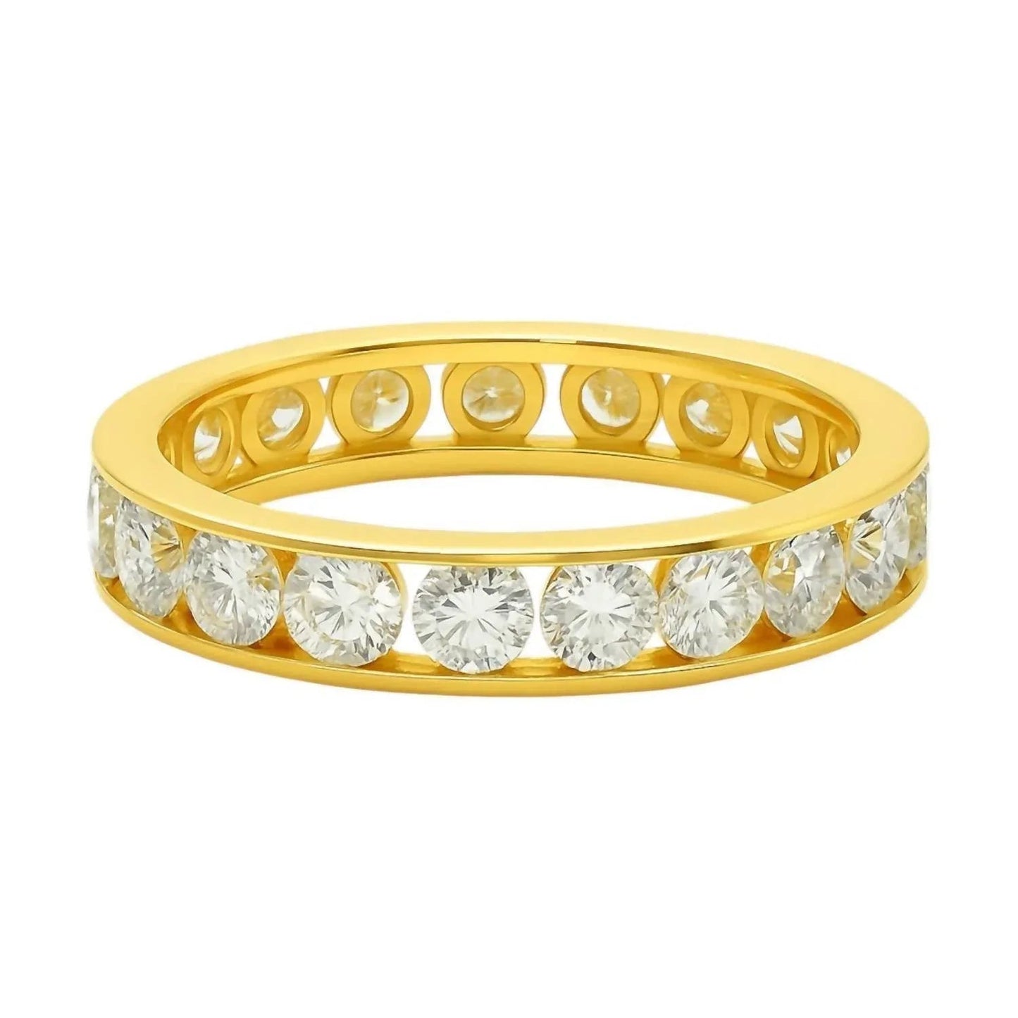 Women's Moissanite Eternity Band Ring