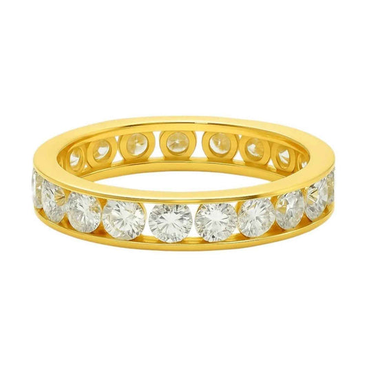 Women's Moissanite Eternity Band Ring