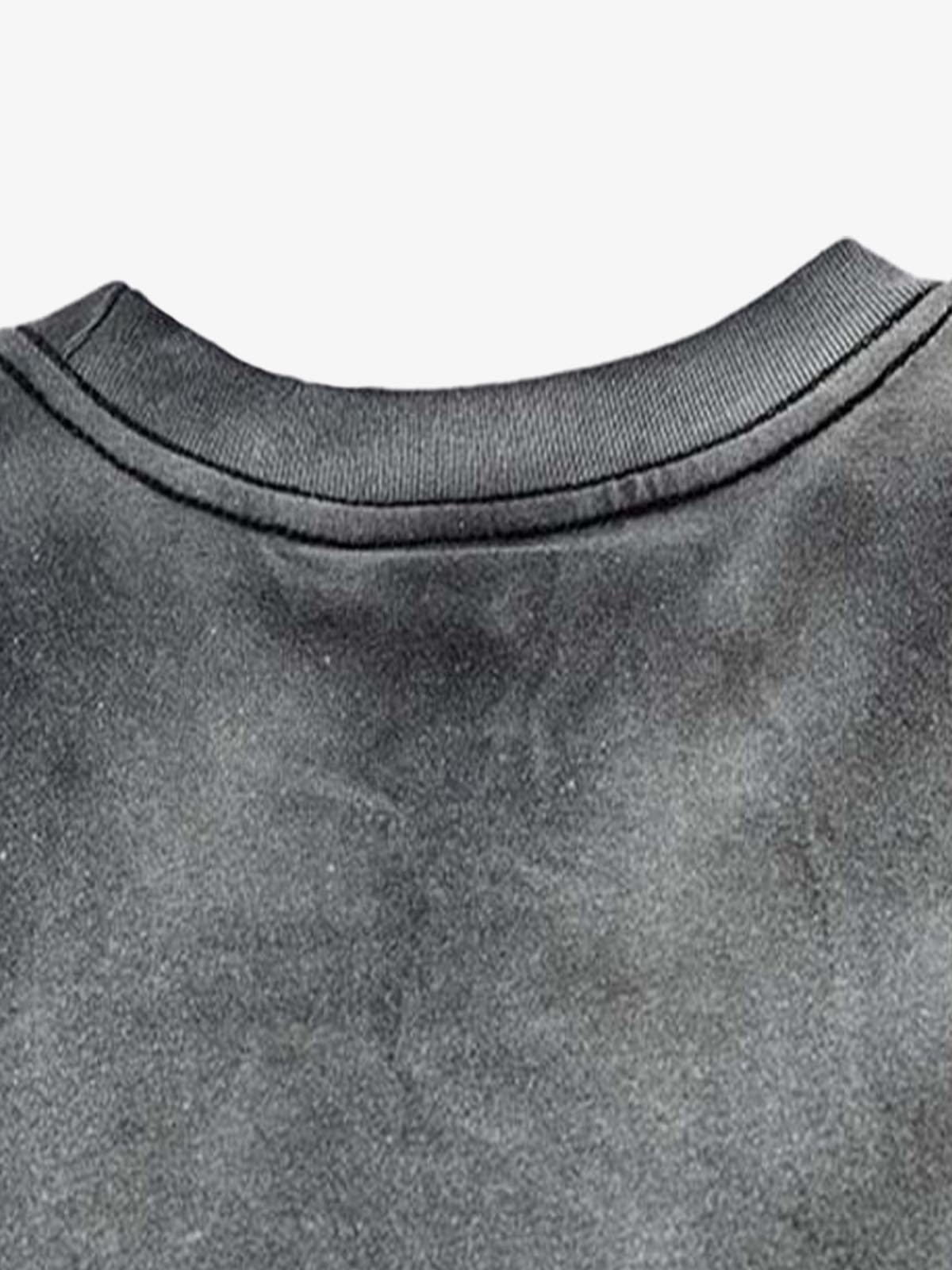 Long Sleeve Holey Fade