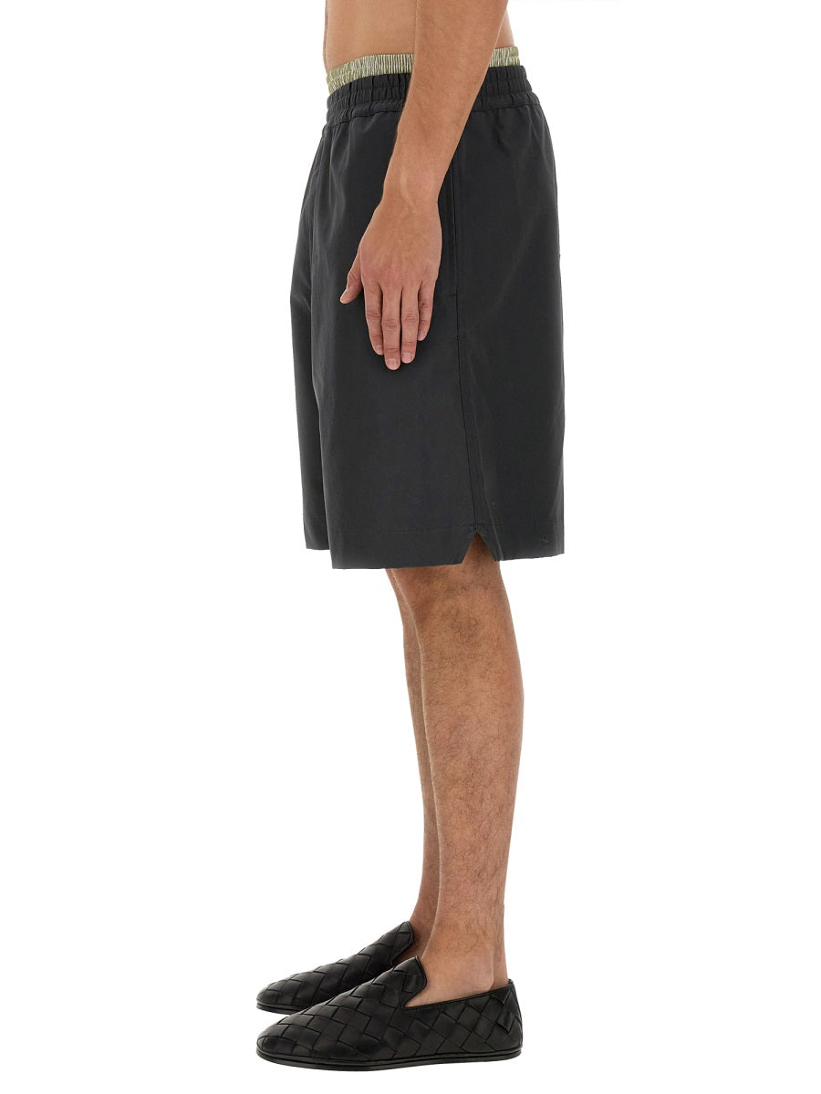 Bottega Veneta Men Cotton Shorts