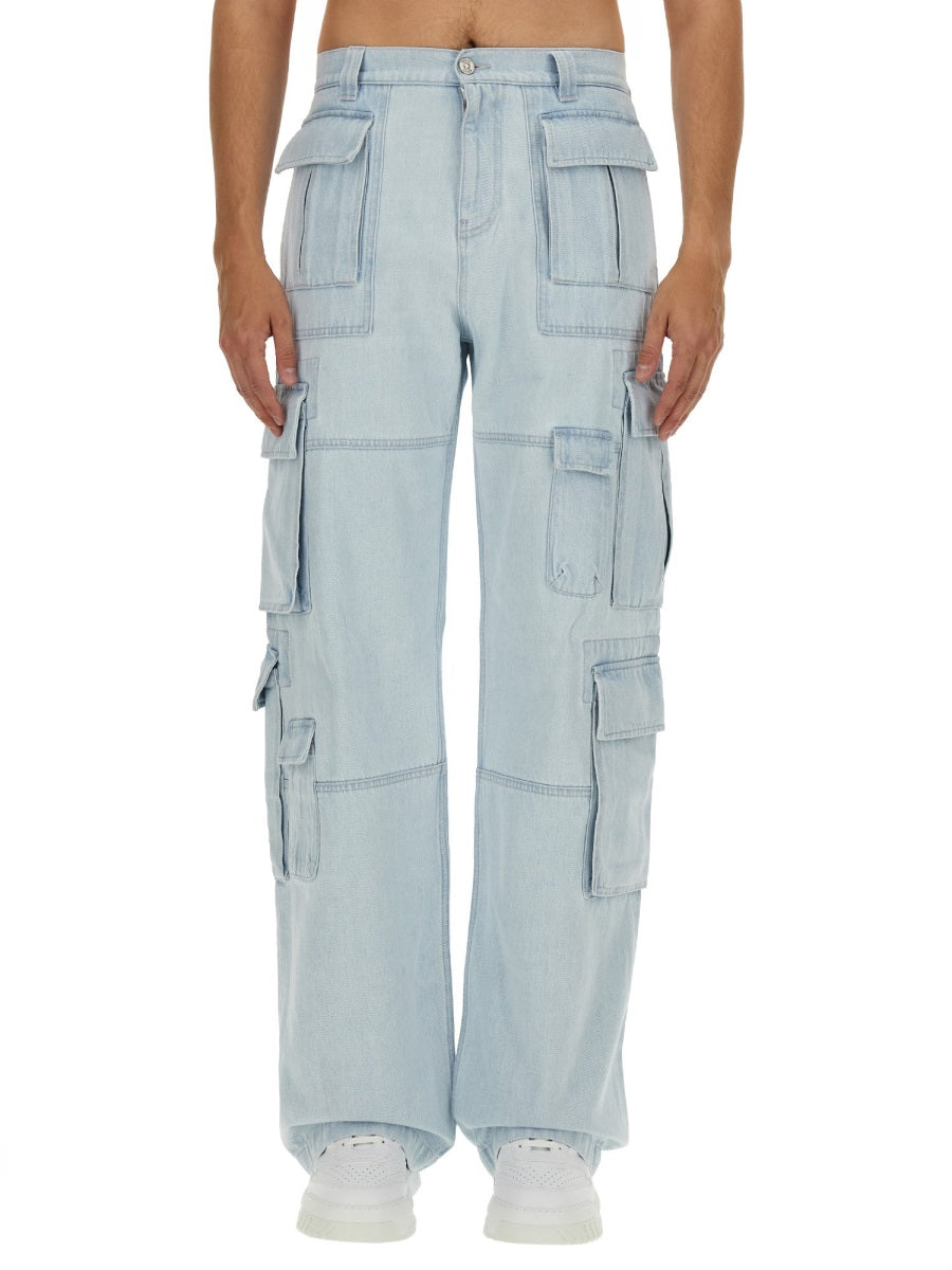 Versace Men Cargo Jeans