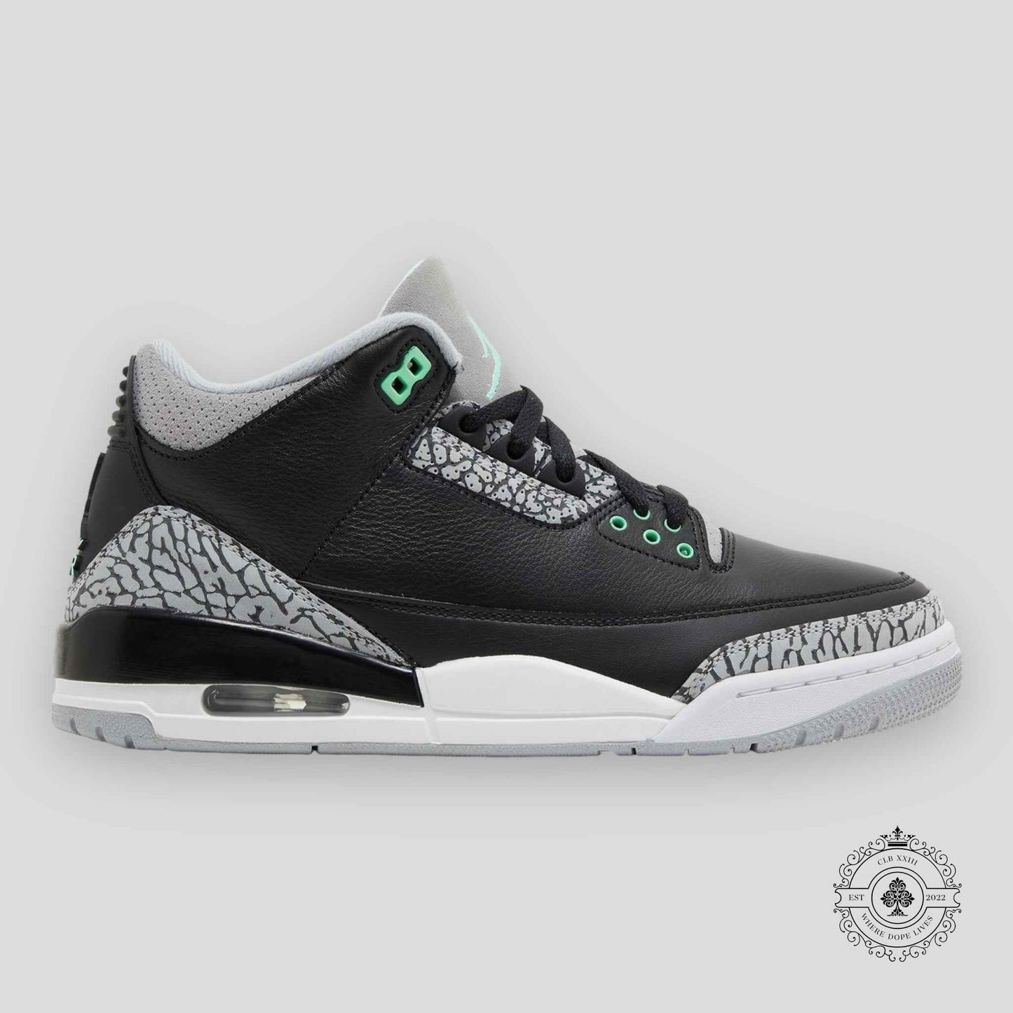Air Jordan 3 Retro Green Glow