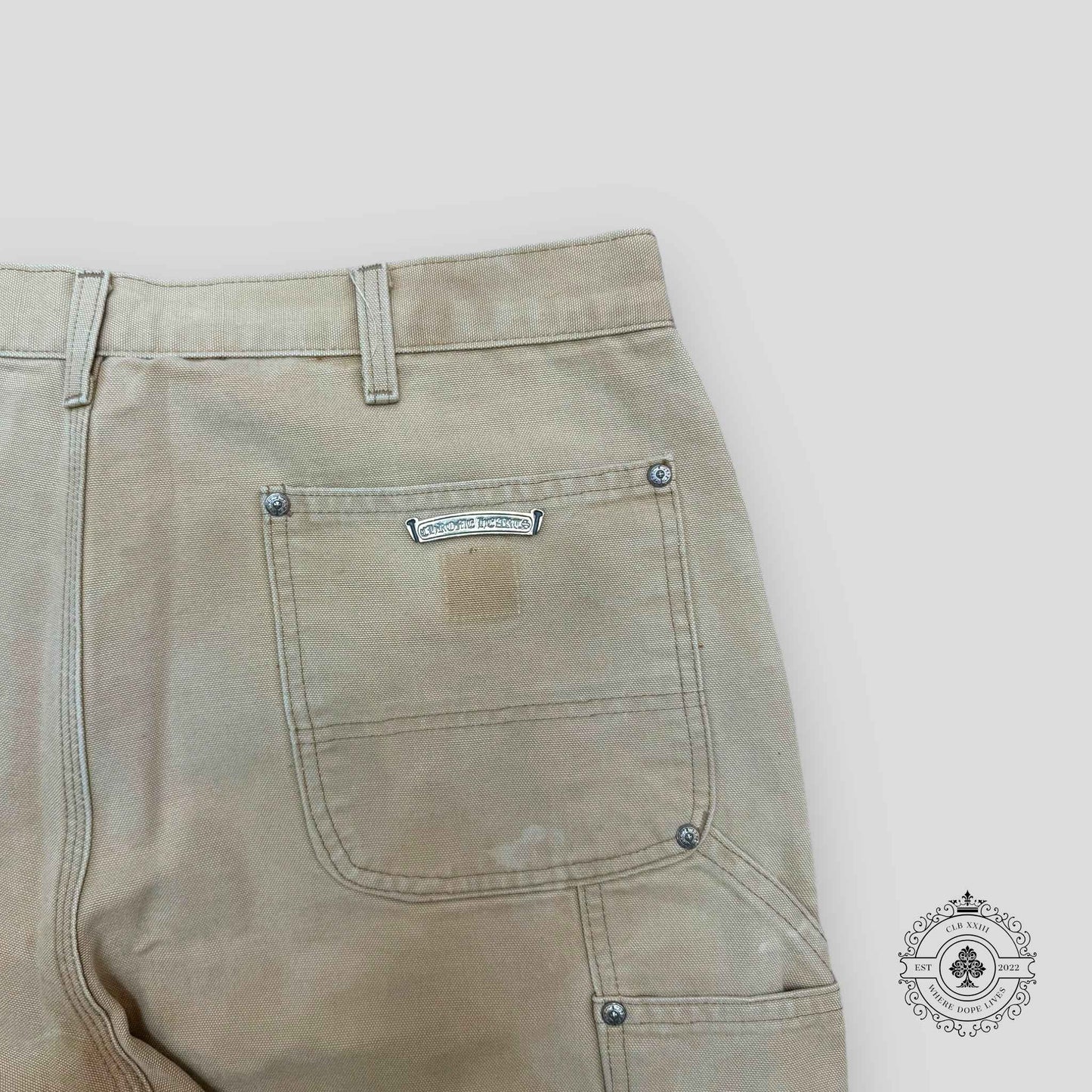 Chrome Hearts Sex Records Patch Carpenter Pants