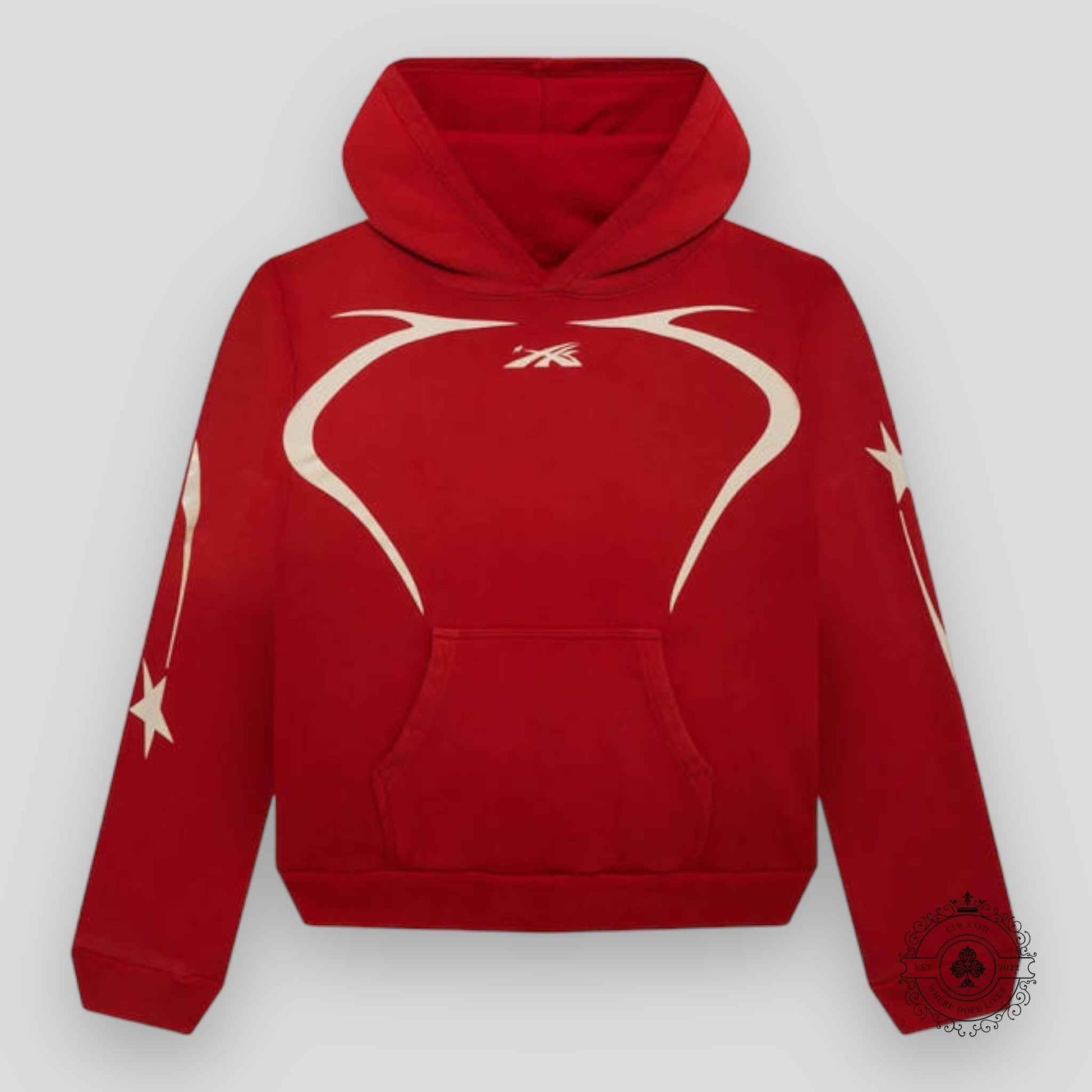 Hellstar Sports Hoodie in Red