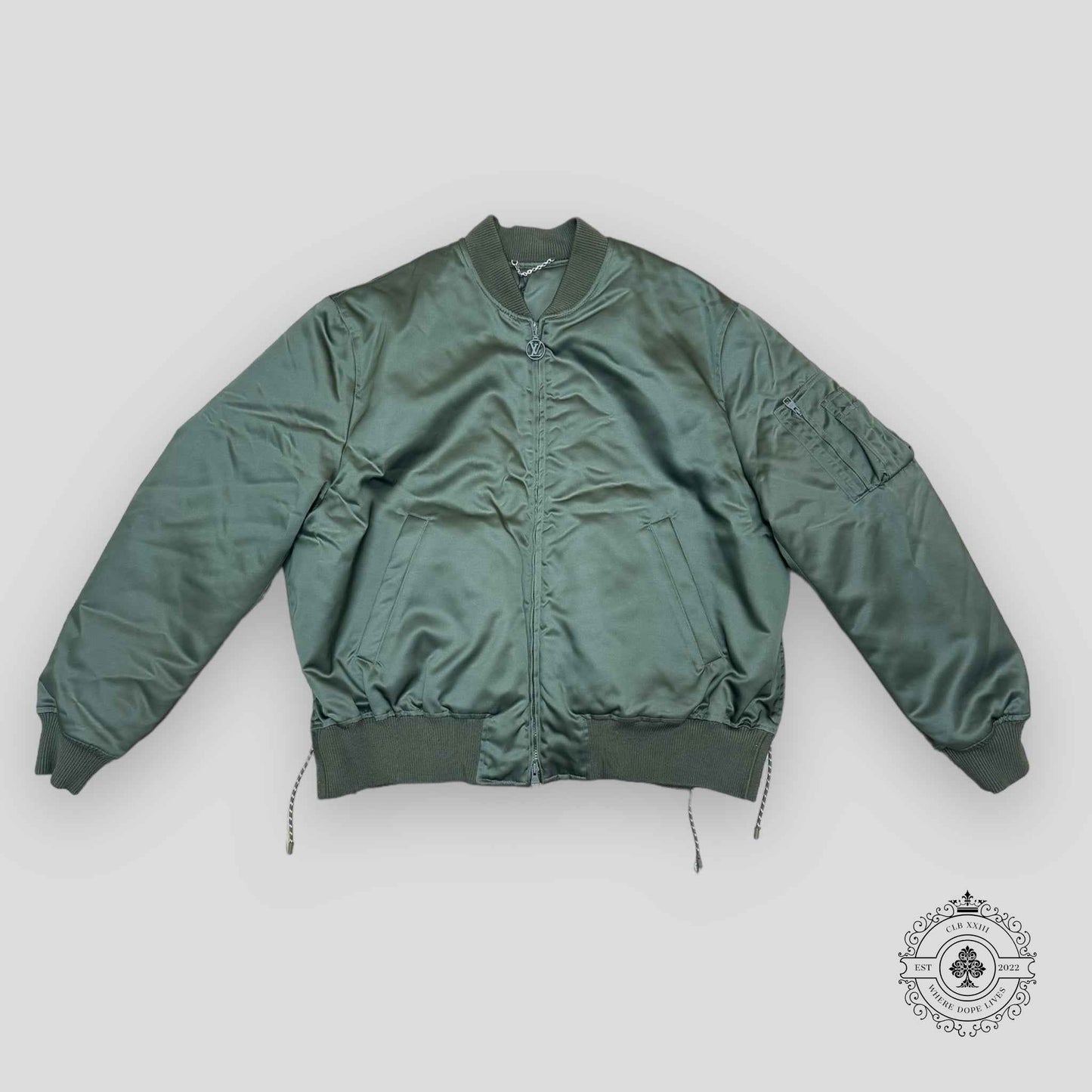 Louis Vuitton MA-1 Bomber Jacket in Green