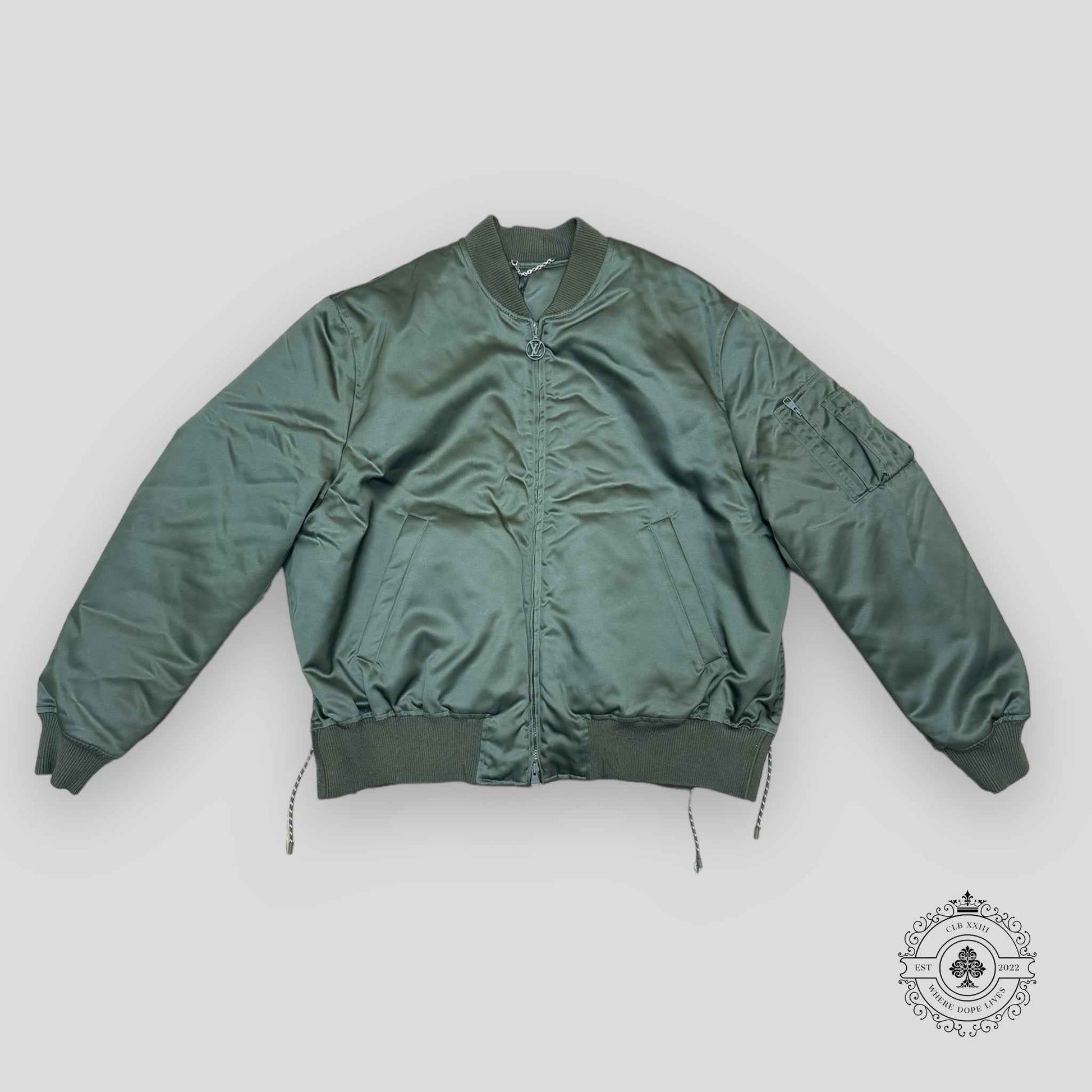 Louis Vuitton MA-1 Bomber Jacket in Green