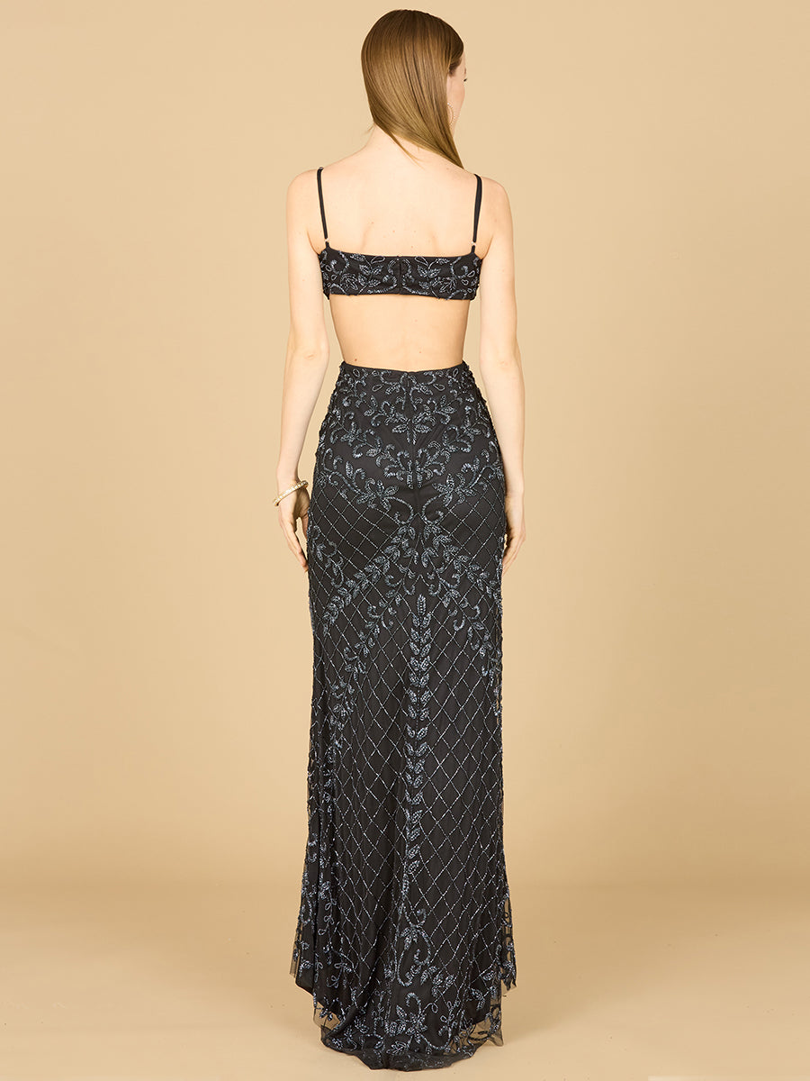 Countess Beaded Gown - JUSTLUXURY