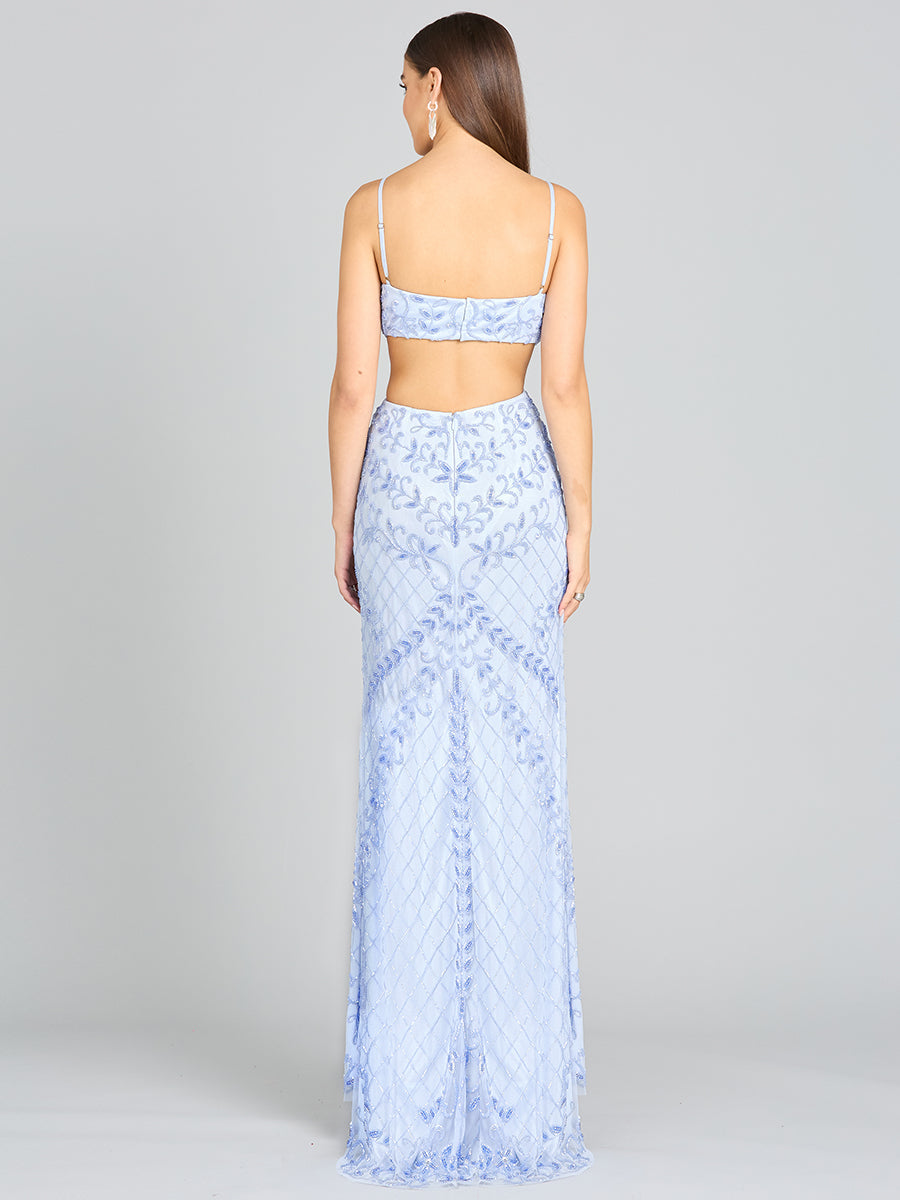 Countess Beaded Gown - JUSTLUXURY