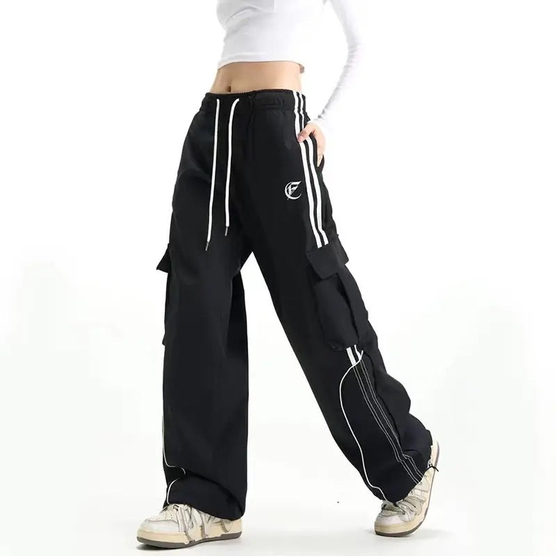 Shadowline Black Parachute Pants