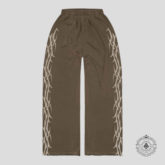 Bravest Studios Tribal Sweatpants in Brown