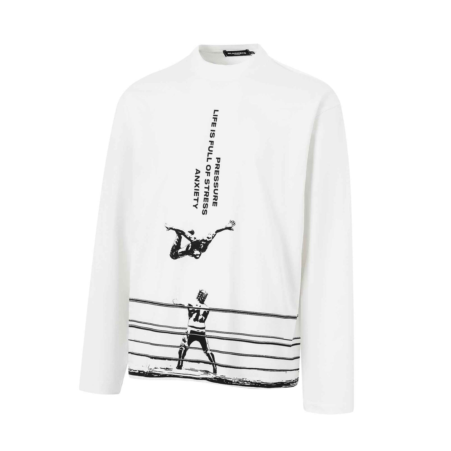 Wrestling Graphic Print | Streetwear Sweatshirt