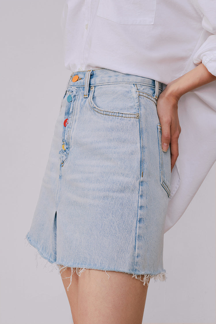 Rainbow Pleat Skort HJ119 [FINAL SALE] - JUSTLUXURY