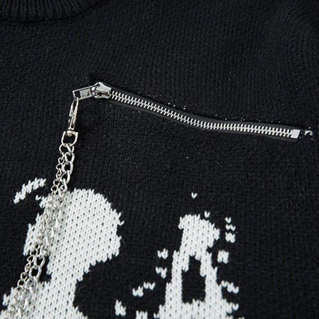 The Industrial Link Star Sweater