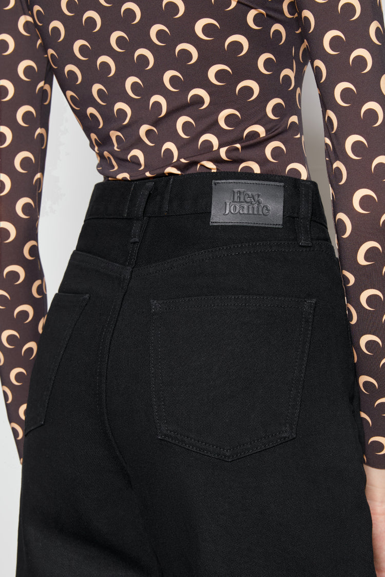 Queens Of Noise High Rise Barrel Jeans HJ026 [FINAL SALE] - JUSTLUXURY