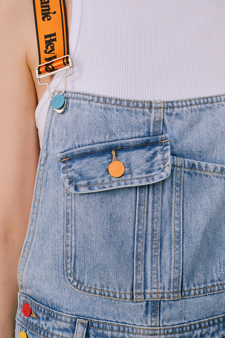 Just For Fun Overalls HJ101 [FINAL SALE] - JUSTLUXURY
