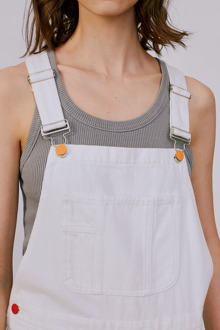 Rainbow Overall Shorts HJ109 - JUSTLUXURY