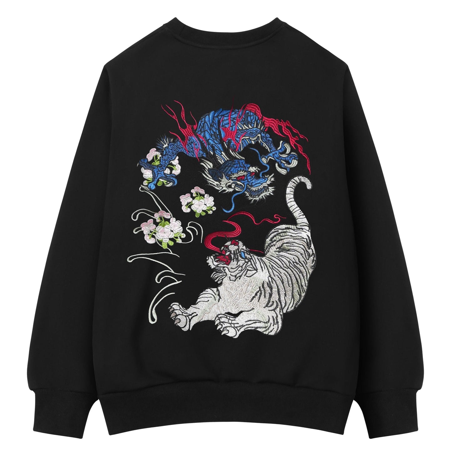 SW9977 War of Beasts Embroidered Sweater