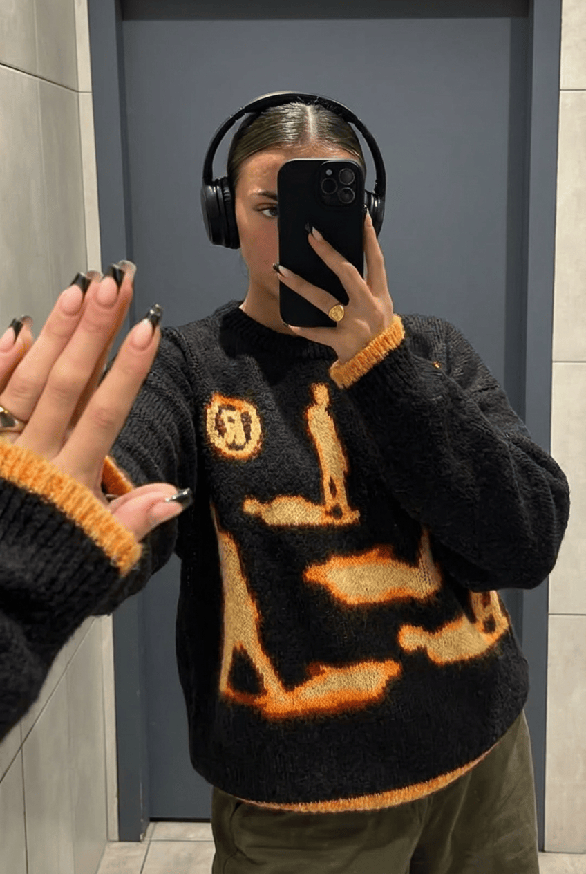 Knitted Sweater Menfire