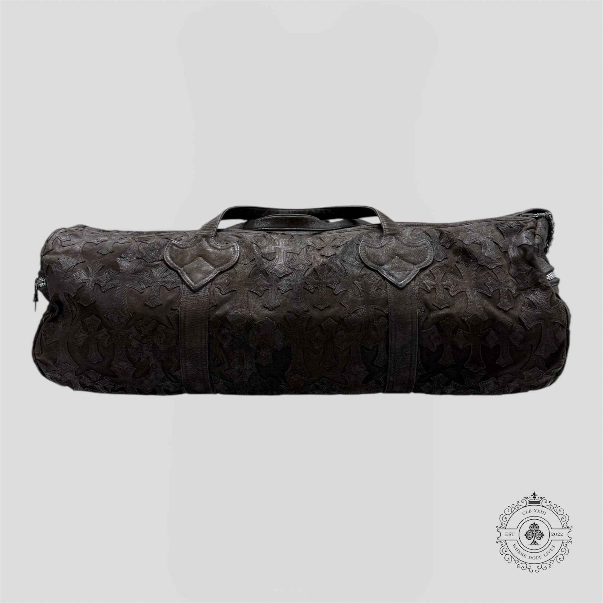 Chrome Hearts XXL Cross Patch Duffle Bag