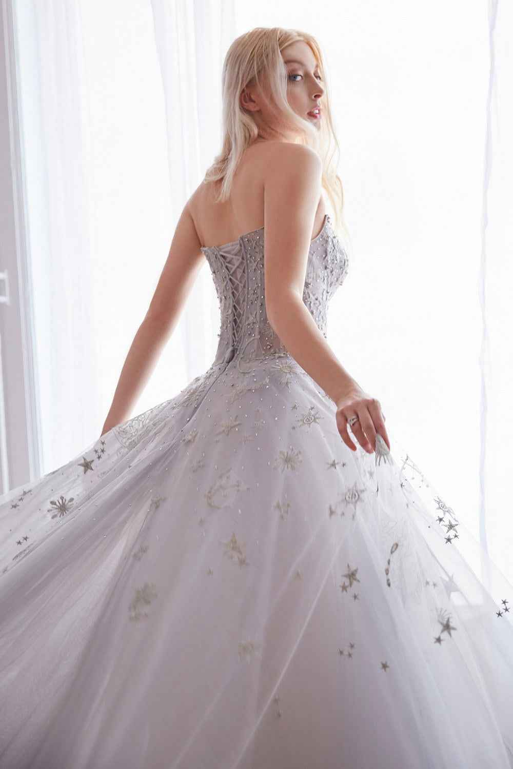 Andrea & Leo A0890 Constellation Dream Strapless Long Dress