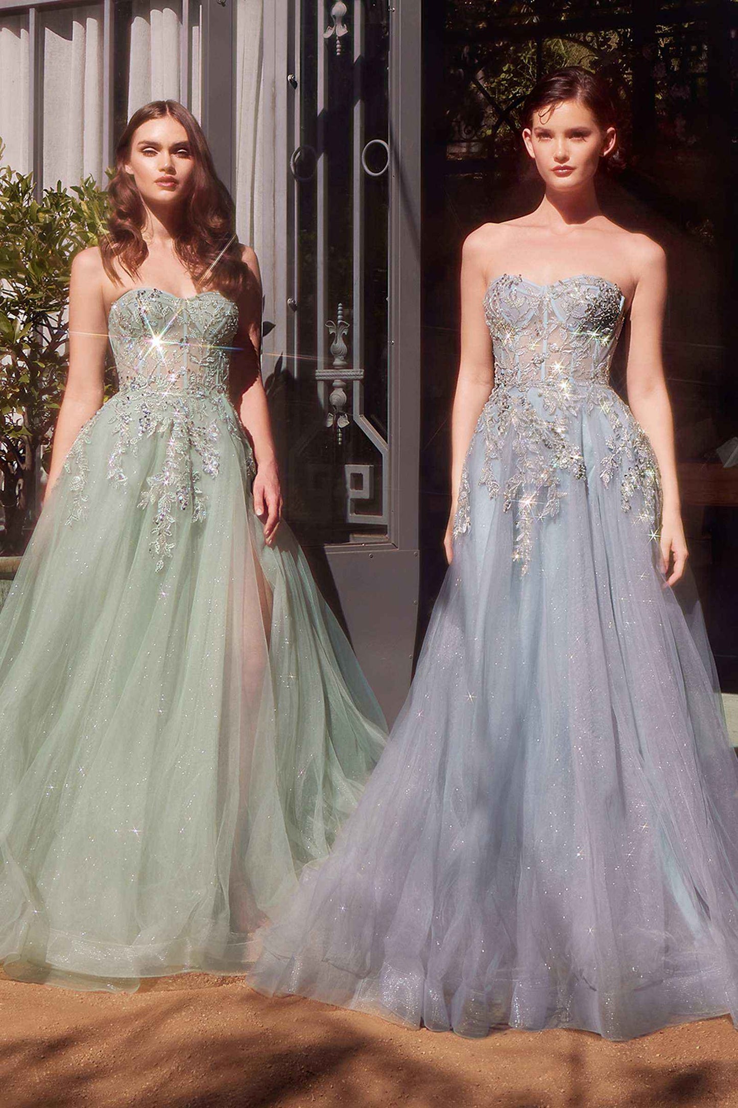Andrea & Leo A1415 Dress Strapless Corset Embellished Ball Gown
