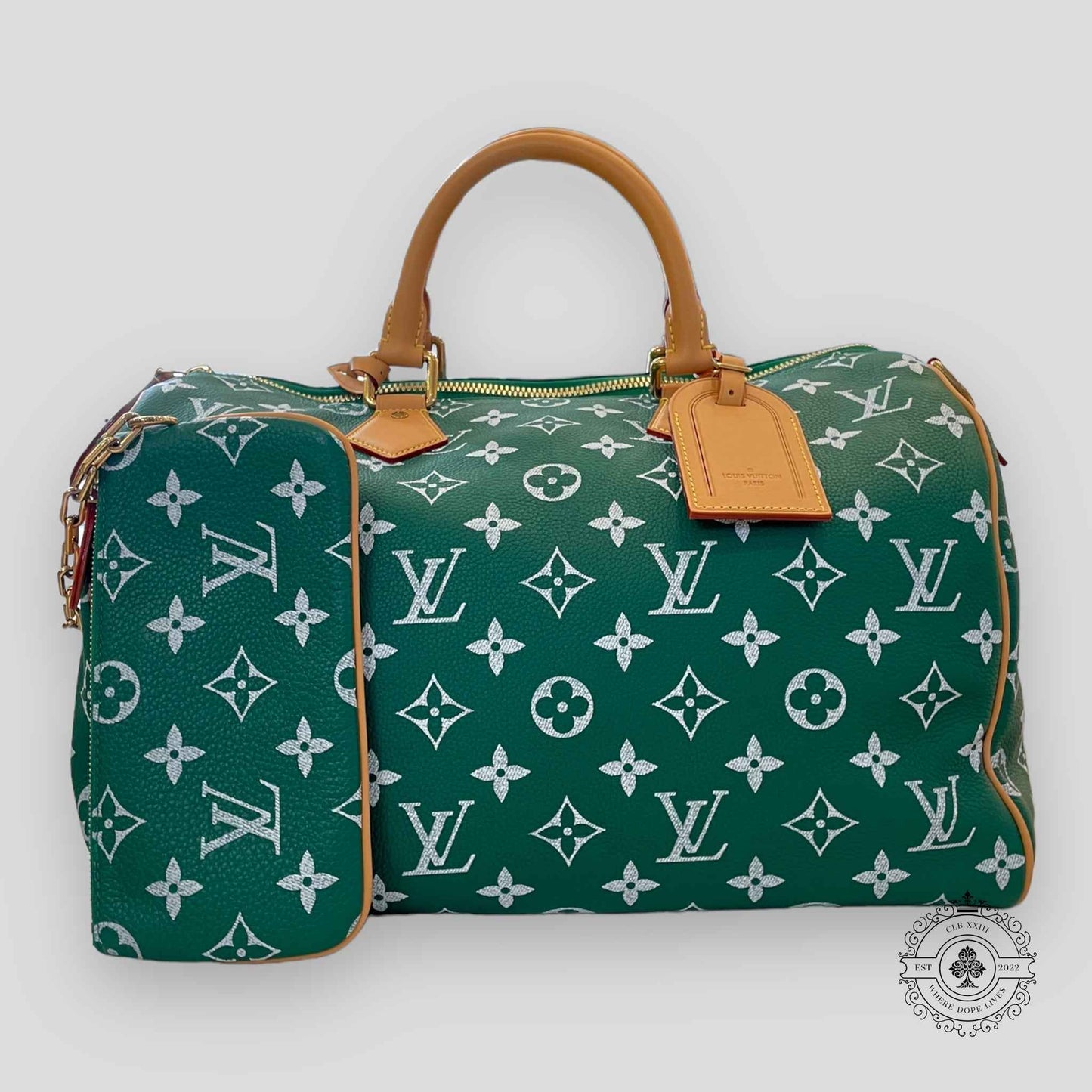Louis Vuitton P9 Speedy Bandouliere 40 in Green - Payment 1/2