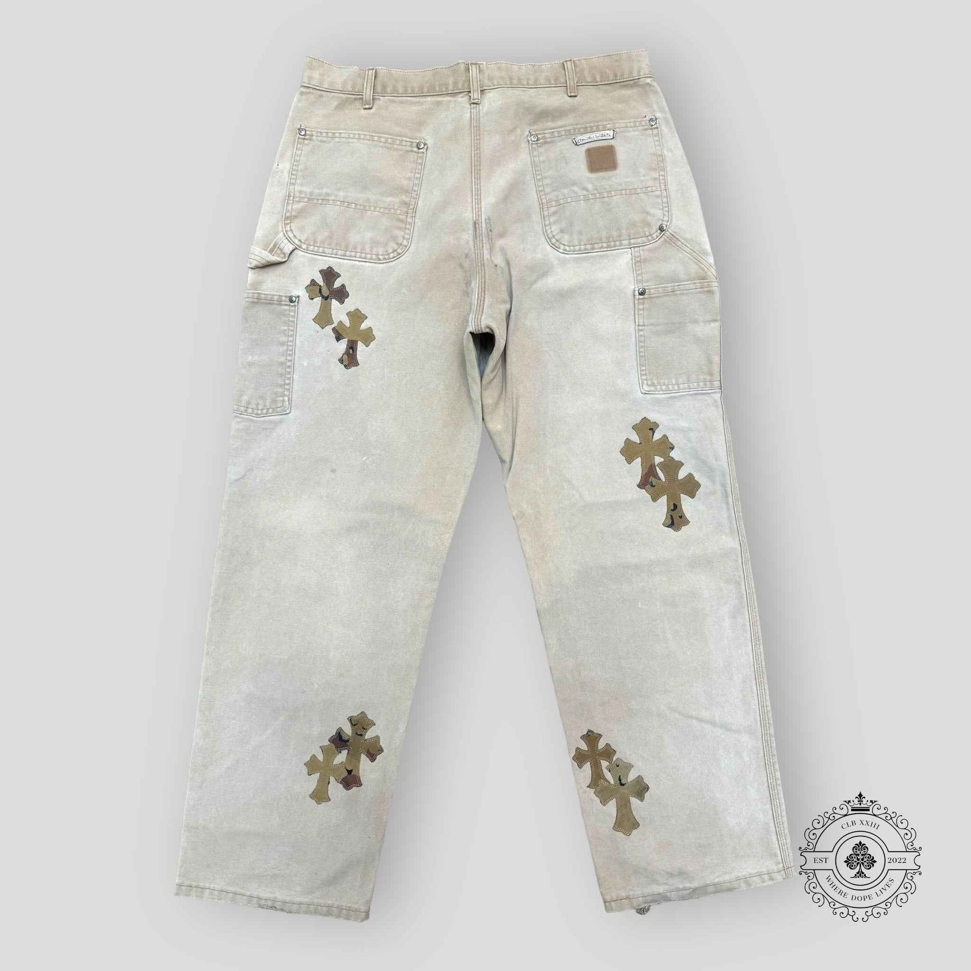Chrome Hearts Sex Records Patch Carpenter Pants