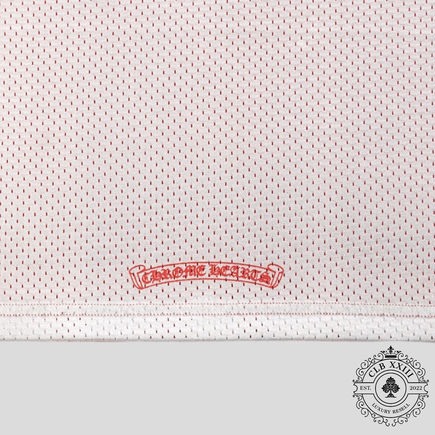 Chrome Hearts Reversible Mesh Team 99 Jersey in Red