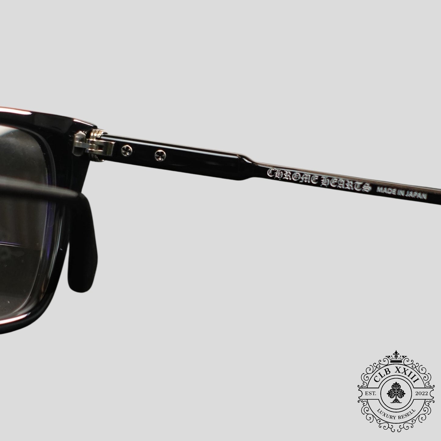 Chrome Hearts Siffilis Glasses in Black