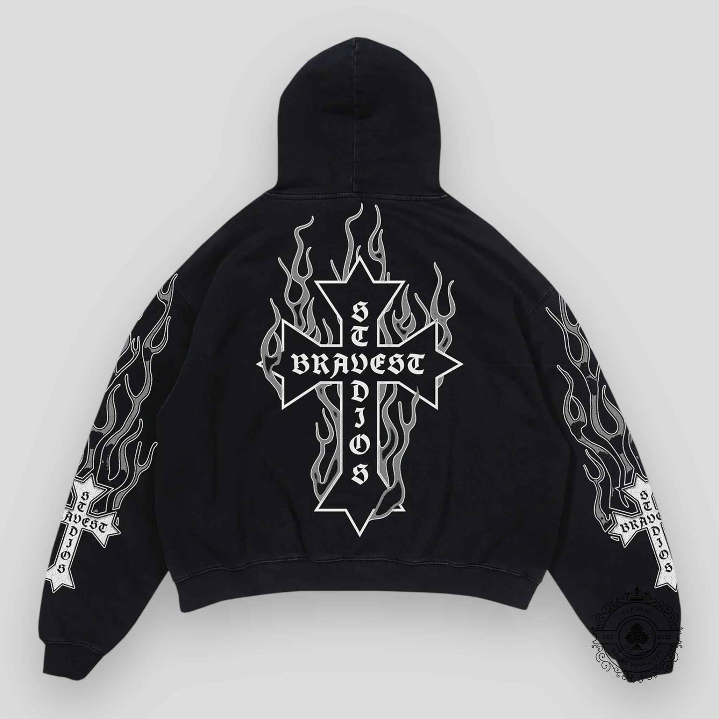 Bravest Studios Eternal Hoodie in Grey