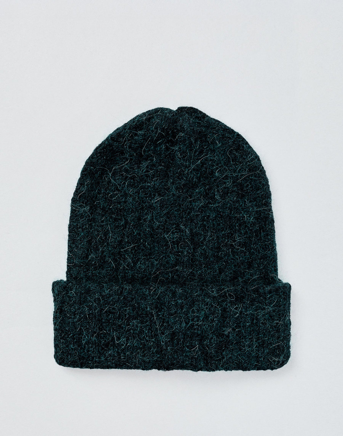 Lightweight Alpaca Wool Rib Beanie