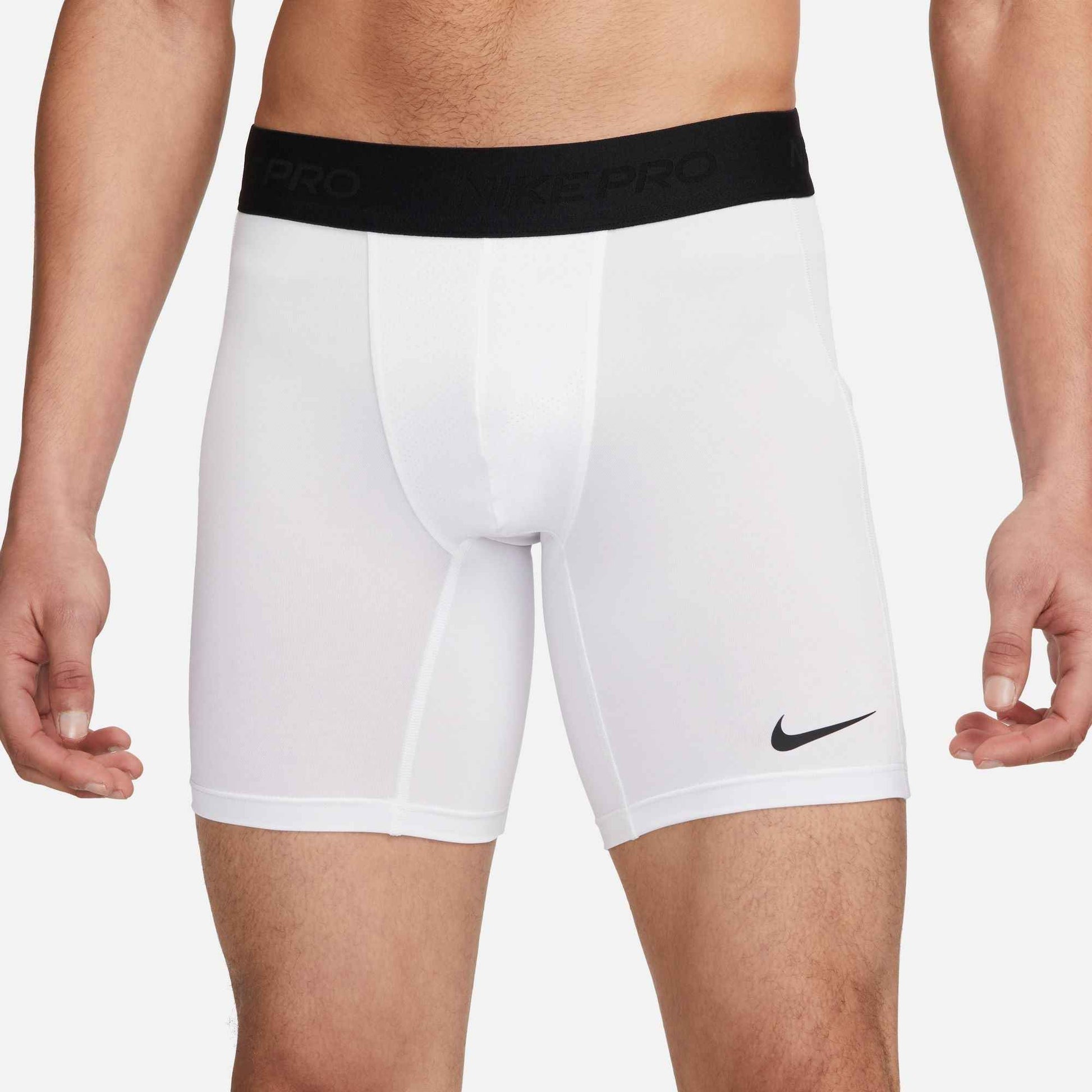 Nike Mens Pro Workout Shorts - White