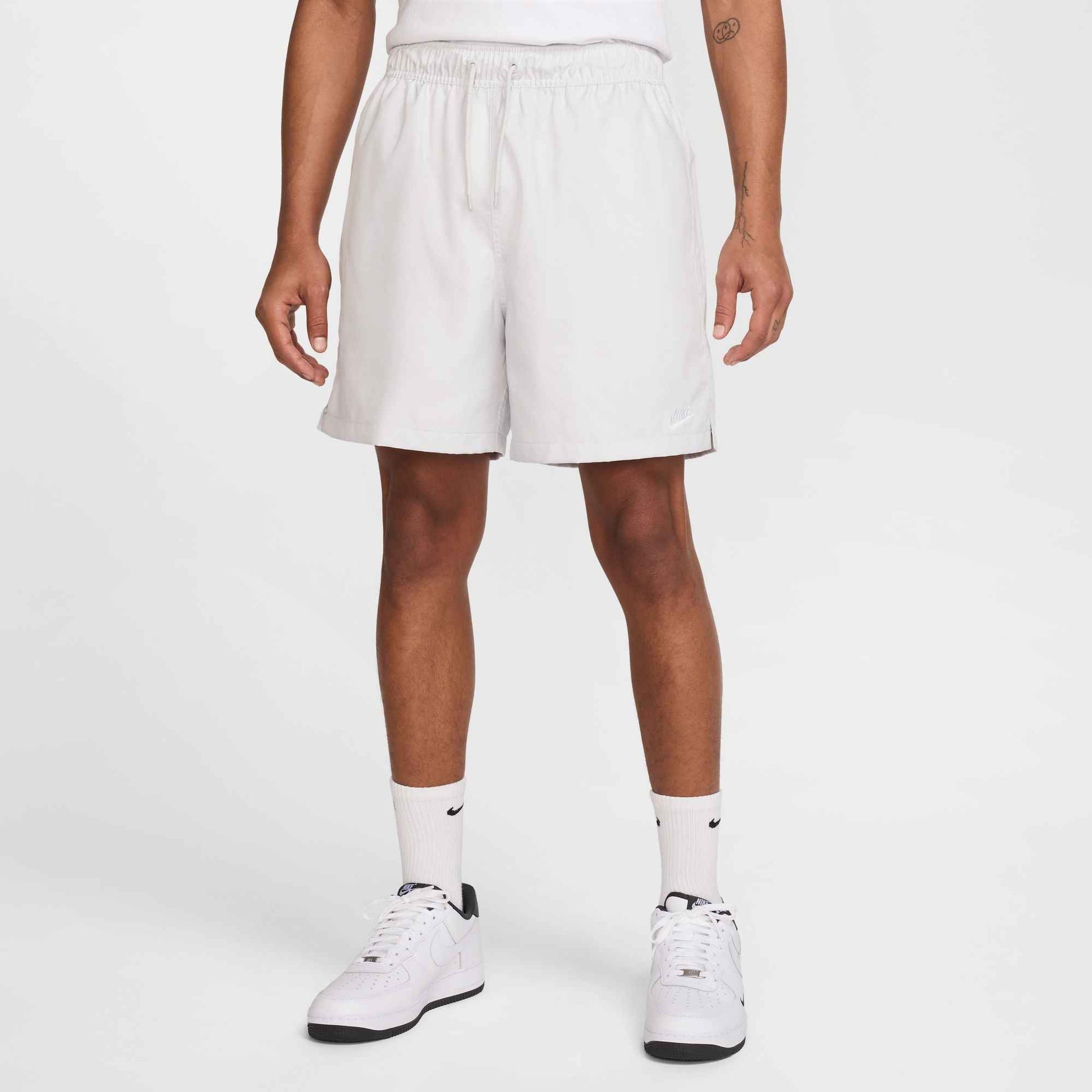 Nike Mens Club Woven Shorts - Photon Dust/White